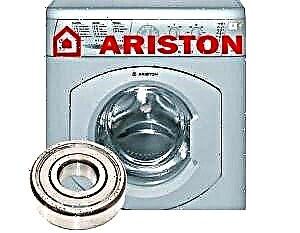 Ariston çamaşır makinesinde bir yatağın değiştirilmesi