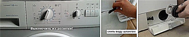 Mesin cuci kesalahan Siemens (Siemens)