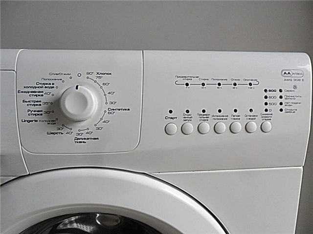 Režiimid ja ajad pesumasinas Whirlpool