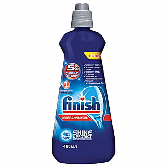 Rinse aid Finish (Finish) for the dishwasher