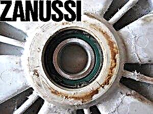 How to replace a bearing in a Zanussi washing machine