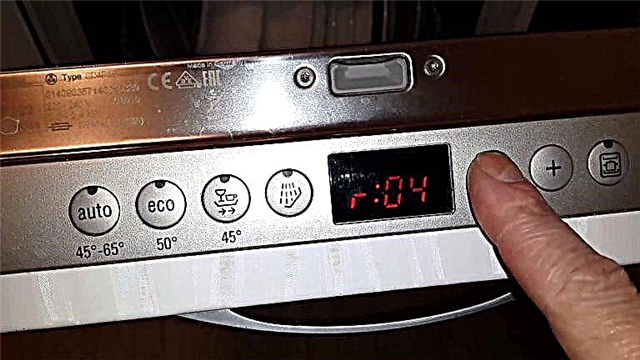 Códigos de erro e reparação de falhas para máquinas de lavar louça Vestfrost