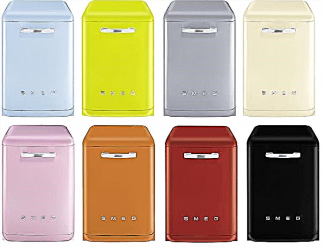Kajian semula pencuci pinggan warna: semua warna pelangi