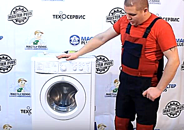 Remoção do tambor de uma máquina de lavar roupa Indesit