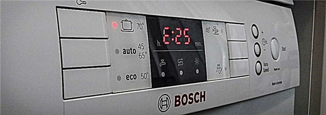 Error codes for Bosch dishwashers