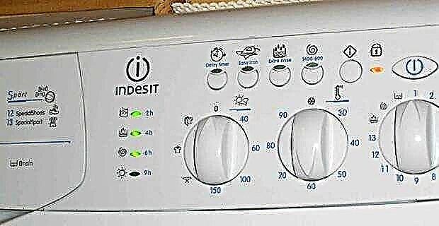 Kesalahan F12 di mesin cuci Indesit