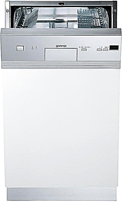 Review of dishwashers Gorenje (Combustion) - reviews, device
