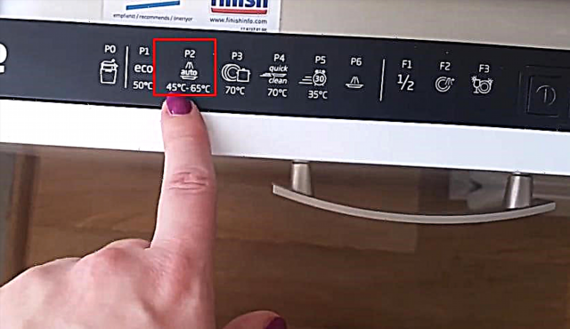 What is the temperature of the water in the dishwasher during washing?