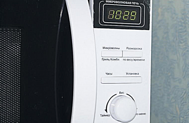 How to set the time on the microwave and set the clock