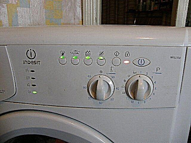 Erro F07 em uma máquina de lavar Indesit