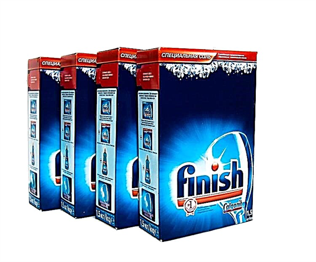 Review of salt Finish for the dishwasher, customer reviews