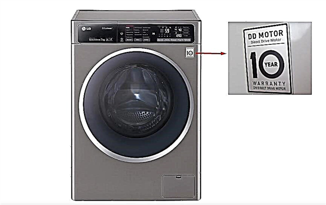 Warranty for LG washing machines (Algie)
