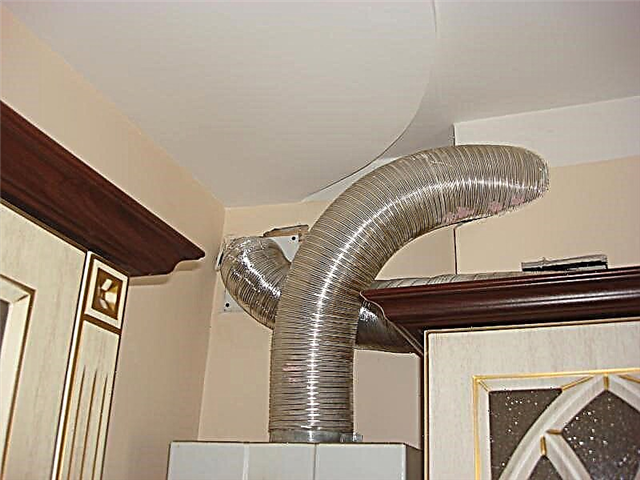 How to make an exhaust duct for a gas column