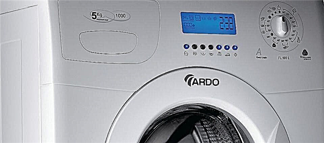 Mal funcionamiento típico de las lavadoras Ardo