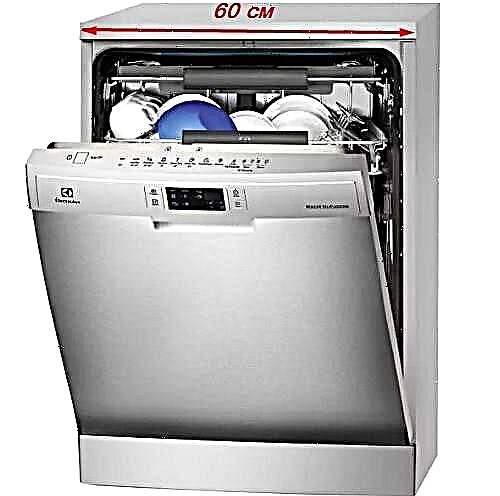 Classificação de máquina de lavar louça de 60 cm