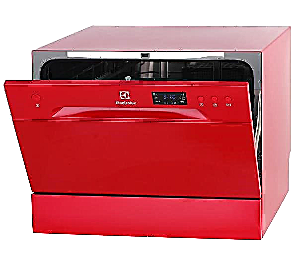 Overview of red dishwashers
