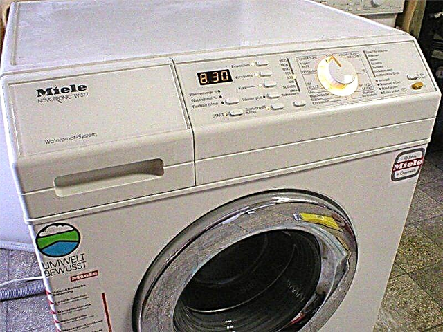 Códigos de erro para a máquina de lavar Miele