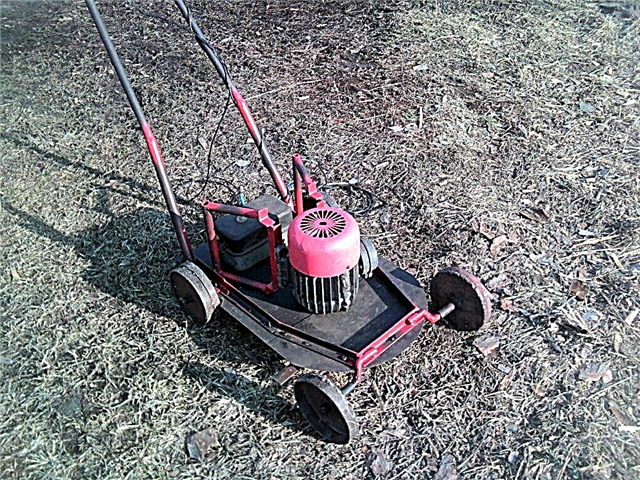 How to make a do-it-yourself mower from a washing machine