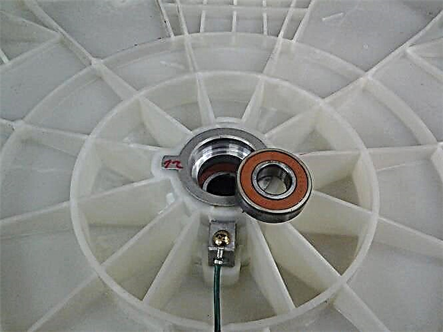 How to replace bearings in a top-loading washing machine