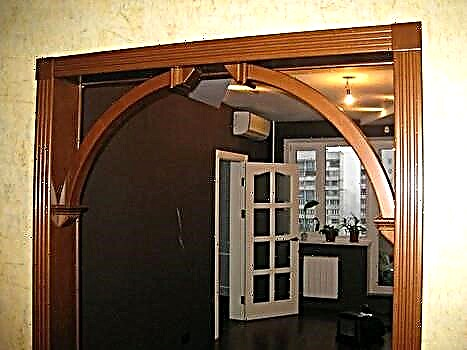 Wooden arch: step by step instructions with photos