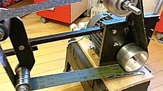 Zelfgemaakte houtslijpmachine: ontwerp- en montagestappen