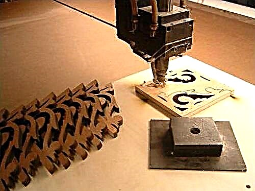 Tecnología de corte por láser para madera.