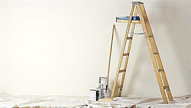 Do-it-yourself wooden step ladder