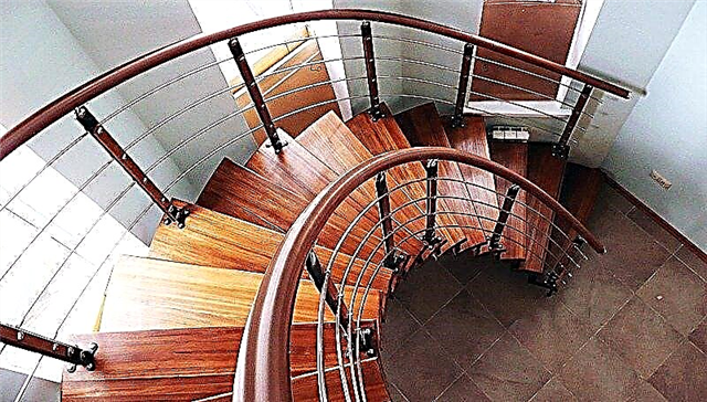 Making a wooden spiral staircase for a home with your own hands