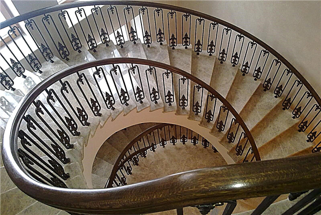 Características de barandas forjadas para escaleras