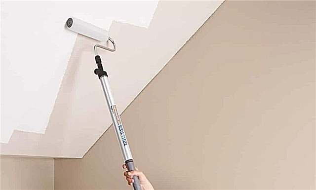 How to paint the ceiling with a water-based paint without streaks?