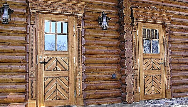 Избор на входна метална врата за дървена къща