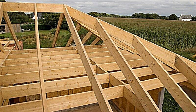 The device of the rafter system of the hip roof