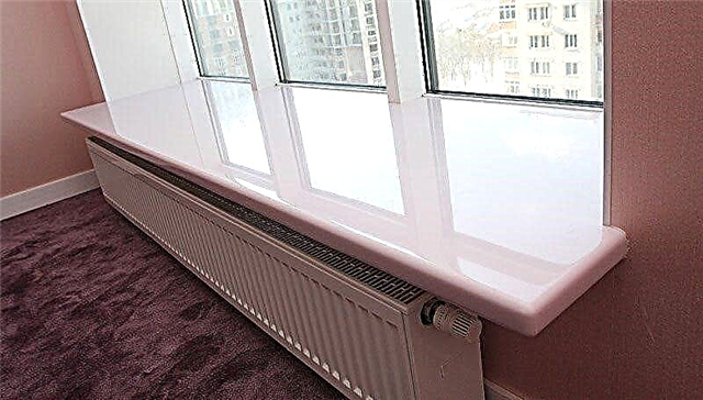 Step-by-step instructions for installing PVC windowsill