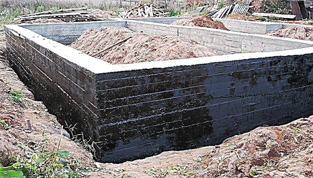 Selection and application of coating waterproofing on the foundation