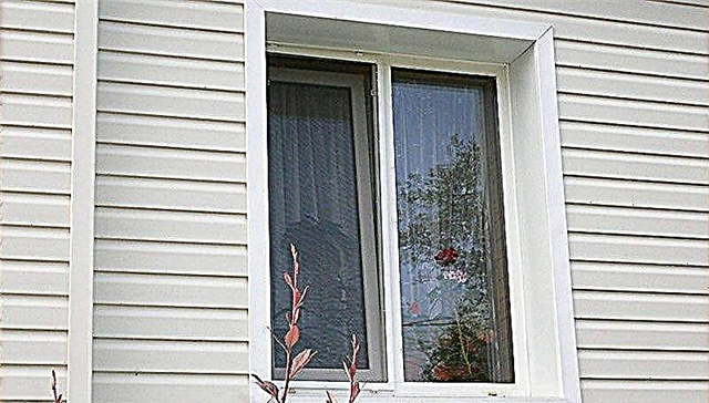 Instructions for decorating window slopes with siding