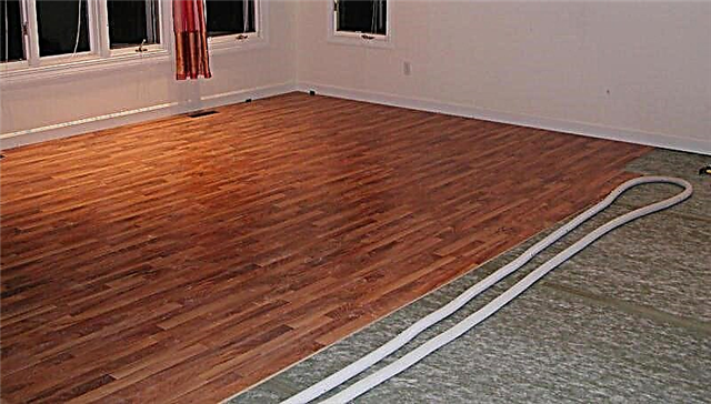 How to lay laminate flooring on a wooden floor