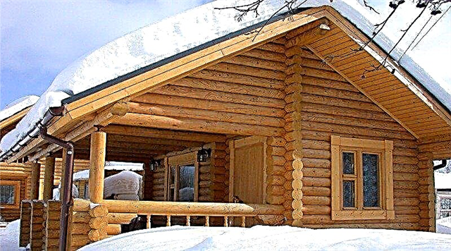 Ways of warming a log house: outside and inside