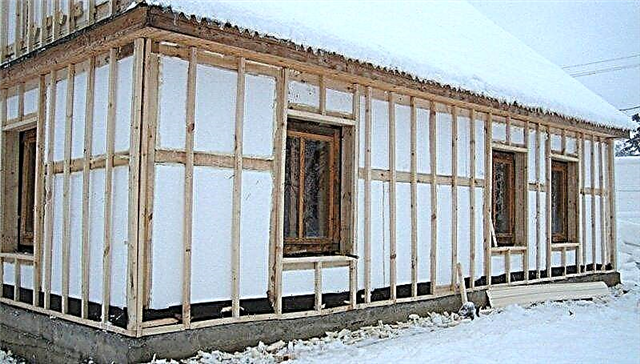 Features of warming residential frame houses with polystyrene foam