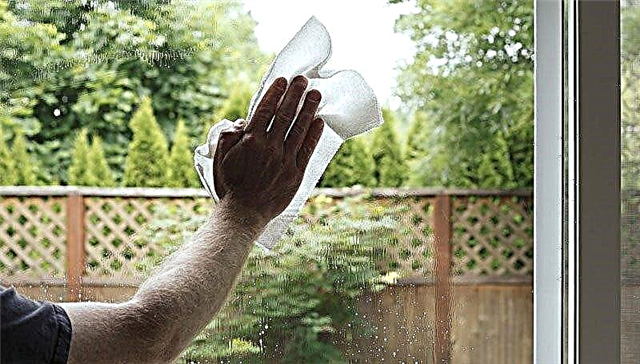 Mieux vaut laver la fenêtre en plastique à la maison