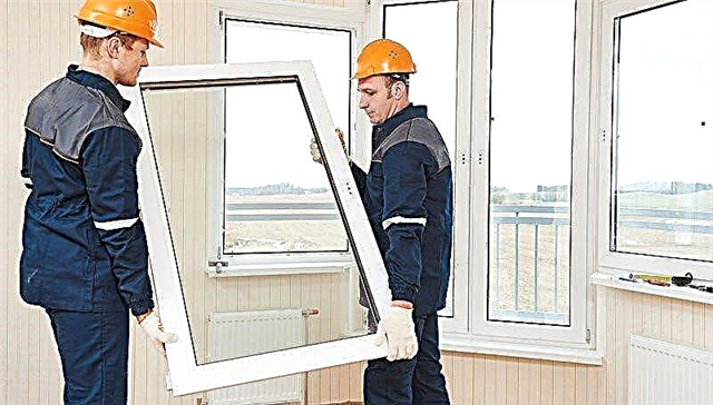 PVC-Fenstermontagetechnik nach GOST