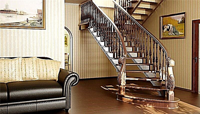 Evin iç kısmındaki ahşap merdivenler için tasarım ve dekorasyon seçenekleri