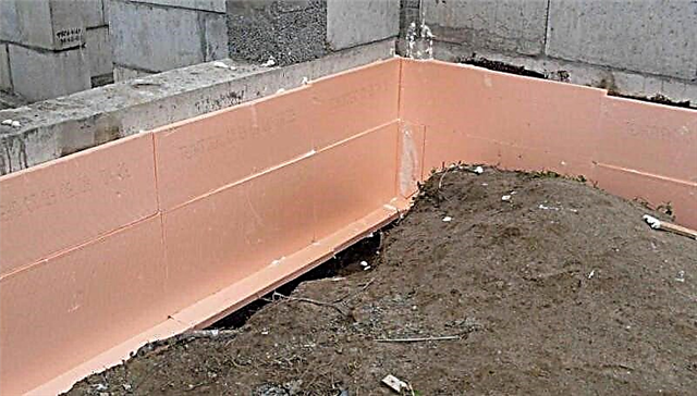 Proper insulation of the base using extruded polystyrene foam