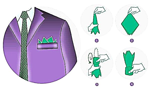 8 façons de plier magnifiquement un foulard dans une poche de veste