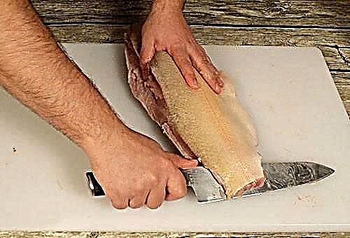 Simple rules for trout cleaning and the nuances of cutting it
