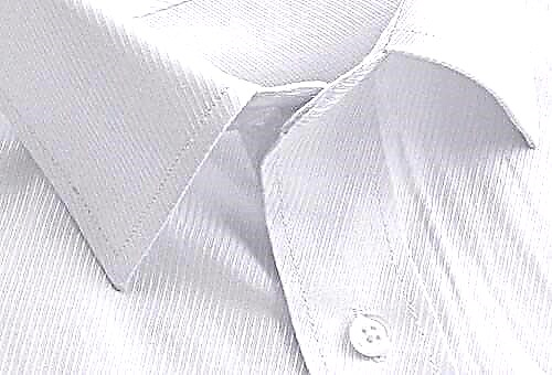 Hvordan ordne og forsiktig hvite en hvit skjorte hjemme?