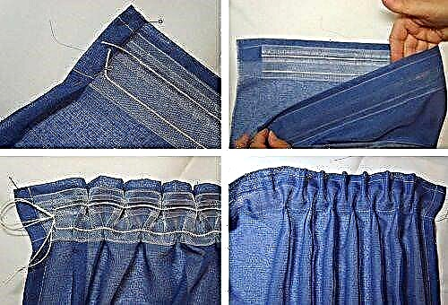 ¿Cómo coser la cinta de cortina usted mismo?