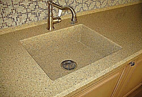 How and how can you quickly clean an artificial stone sink from dirt and plaque?