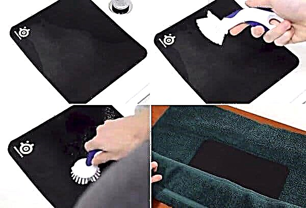 How to clean a mouse pad?