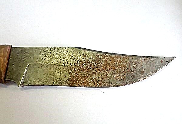 ¿Cómo eliminar el óxido de un cuchillo usted mismo?