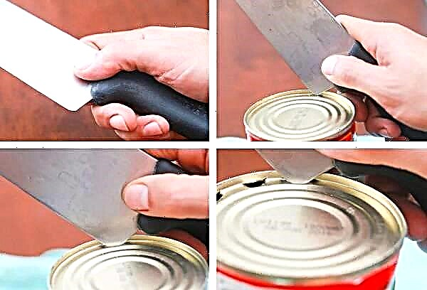 How to open a tin or rolled can without a can opener?